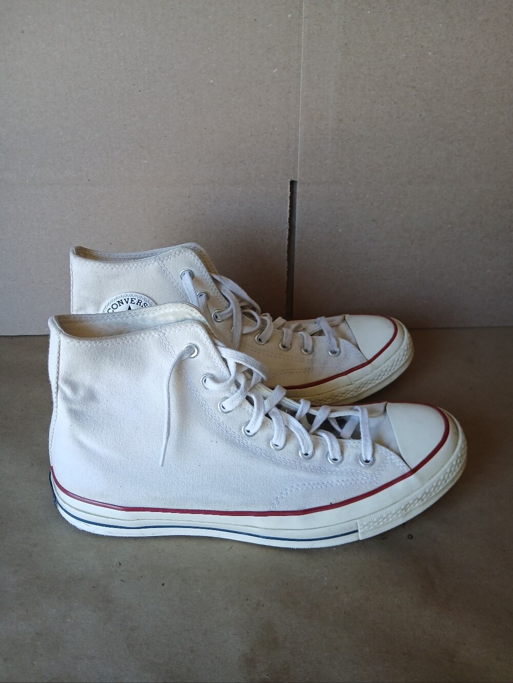 ​Converse Chuck 70 High Top Parchment Off White Men 10 Women 12 Sneakers 162053C